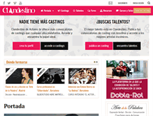 Tablet Screenshot of clandestinodeactores.com